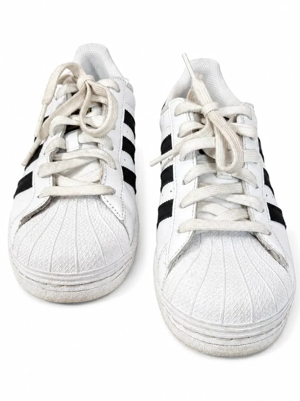 Adidas Superstar Men's 6.5 Shoes White Leather Low Top Sneakers